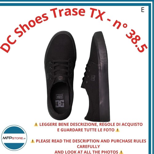 Shoes trase nero 38 - tx, 38.5