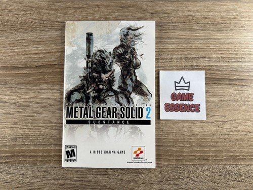 Notice seule metal gear solid - notice,