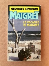 "LE VACANZE DI MAIGRET" di Simenon - Oscar Gialli n. 216 - giugno 1990