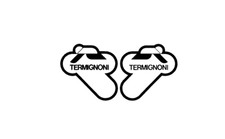 adesivi Moto - 2 adesivi Termignoni - stickers Termignoni