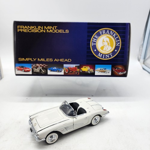 Franklin mint 1958 corvette - franklin,