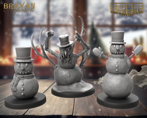 Pupazzo neve miniatura - neve,