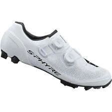 Scarpe Shimano MTB Clipless Uomo XC9 Carbon S-PHYRE SH-XC903 Mountain Bike - Bianco