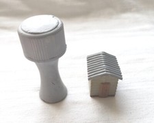 SCALA  H0 - SERBATOIO ACQUA E CASELLO DEPOSITO ATTREZZI