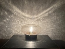 BUBBLE GLASS LAMP SPACE AGE