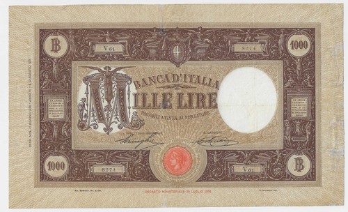 000 lire grande - grande, m