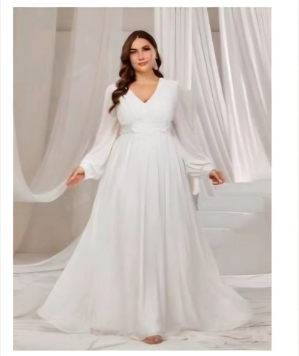 Abito sposa formale bianco - abito,
