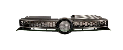 Griglia radiatore nera - nera, cromata