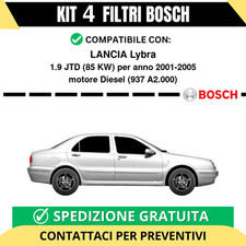 KIT BOSCH 4 Filtri tagliando
