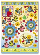 Carta decoupage Orologi country Stamperia