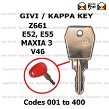 1 x GIVI KEY Taglio a codice Z661 E52 E55 V35 MAXIA 3 V46 BORSA KAPPA, CHIAVE BAULETTO