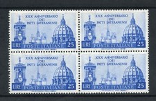 1959 - REPUBBLICA - PATTI LATERANENSI - QUARTINA NUOVI