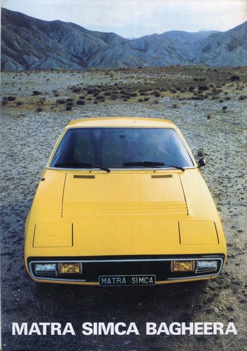 Brochure vendita matra simca - brochure,