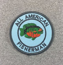 ALL AMERICAN FISHERMAN Patch