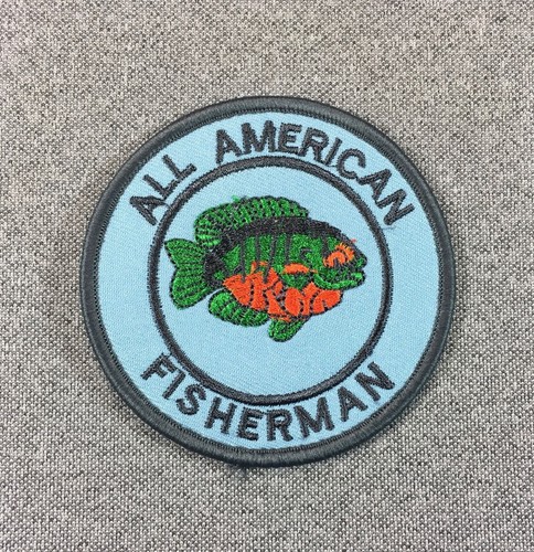 All american fisherman patch - all,