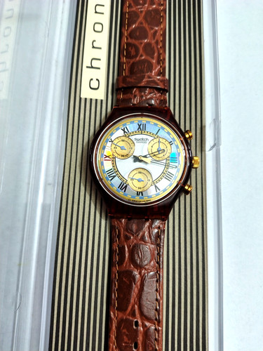Swatch chrono 1995 romain - 1995,