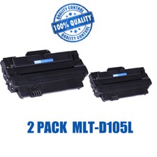 2 PK Samsung MLT-D105L Toner