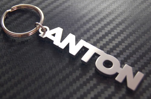Anton keyring keychain key fob - anton,