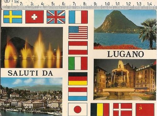Cartolina svizzera canton - cartolina,