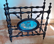 Antico portariviste in legno