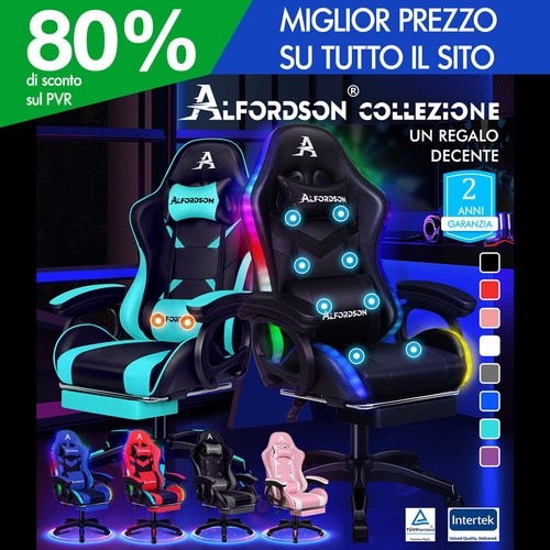 Alfordson sedia gaming - sedia, da