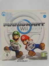 MARIO KART WII WII WHEEL INSIDE WII e WII U PAL ITA ITALIANO BUNDLE con VOLANTE