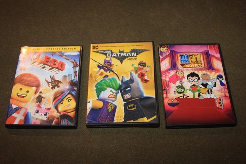 Lot animated dvds - 3,