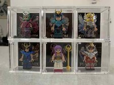 Minifigure Cavalieri dello Zodiaco - Sanit Seiya con Espositore a tema