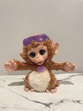 2013 Hasbro Pelliccia Real Friends Interattiva Baby Coccole My Pet Monkey FUNZIONANTE