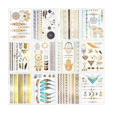 8 Tatuaggi Temporanei Hennè