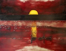 Piastrella artistica in