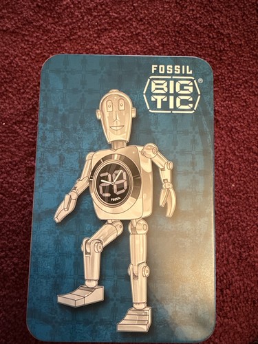 Orologio robot fossil big tic - robot,
