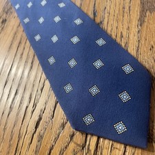 Cravatta uomo vintage usata in ottime condizioni Emilio Pucci geometrica foulard seta made in Italy