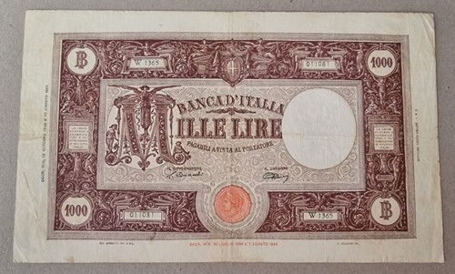 Mille 1000 lire grande - mille,