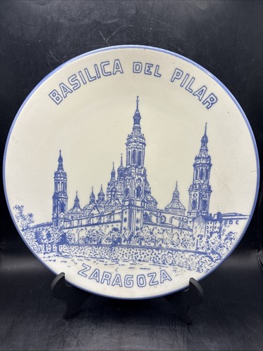 Piatto ricordo vintage della