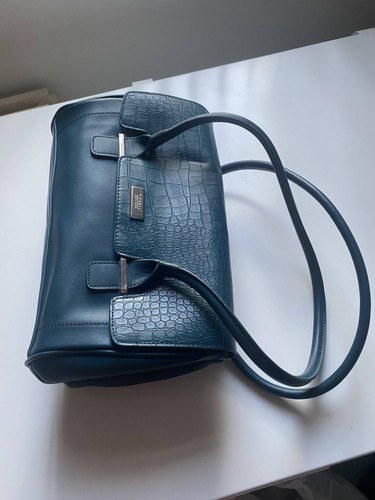 Borsa tracolla blu con - borsa,