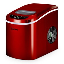 Mini macchina per il ghiaccio portatile da banco paletta refrigerare cubetti secchio congelatore bar fresco