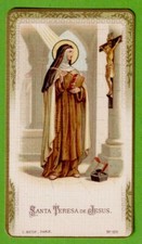 Santino Image Pieuse  Holy