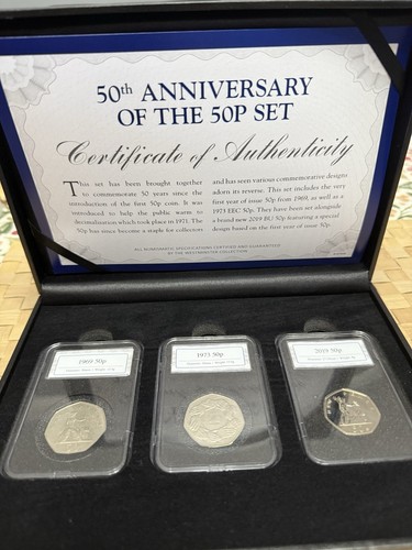 Set monete anniversario - 50°,