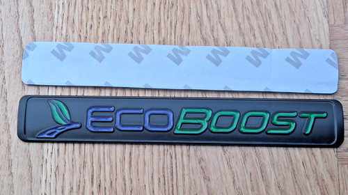 Adesivo ecoboost ford nero - adesivo,