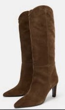 Zara Stitched Split Suede