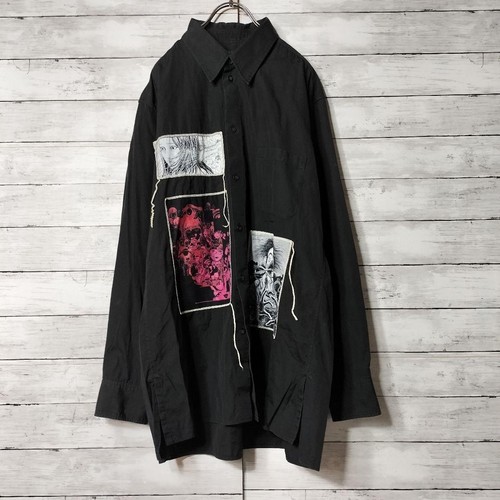 Camicia manica lunga - , patchwork