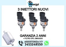 3 INIETTORI PER BRC GPL