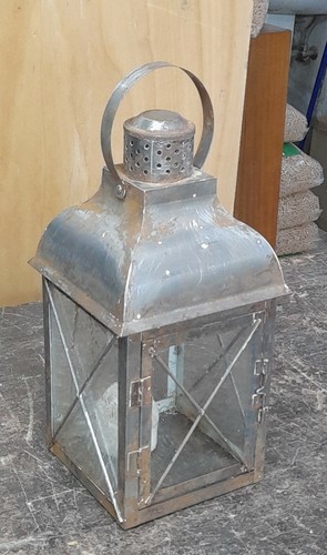 Lanterna candela ferro - candela, e