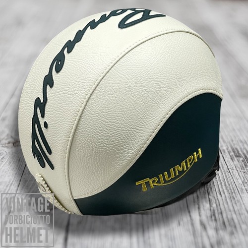 Casco vintage pelle - casco, in