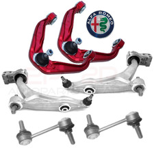 KIT BRACCETTI SUPERIORI RINFORZATI+INFERIORI +BIELLETTE ALFA ROMEO 159 JTDM