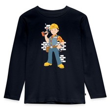 Bob Il Costruttore Bob Con Attrezzi Bambini Maglia Maniche Lunghe