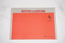 uso manutenzione FERRARI 250 GRANTURISMO car libretto automoblile