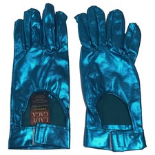 Guanti costume donna - , blu
