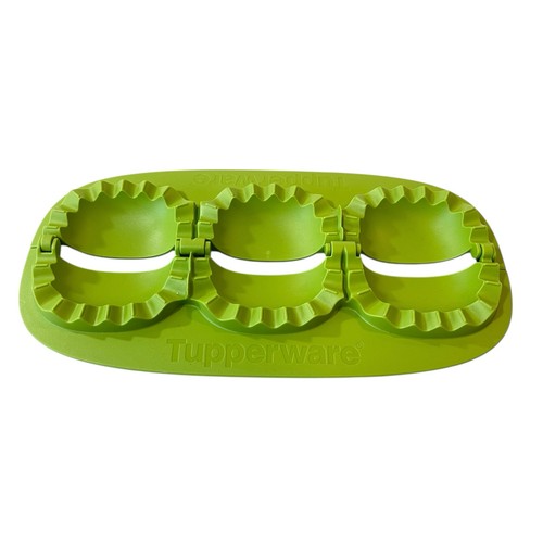 Tupperware green empanada - tupperware,